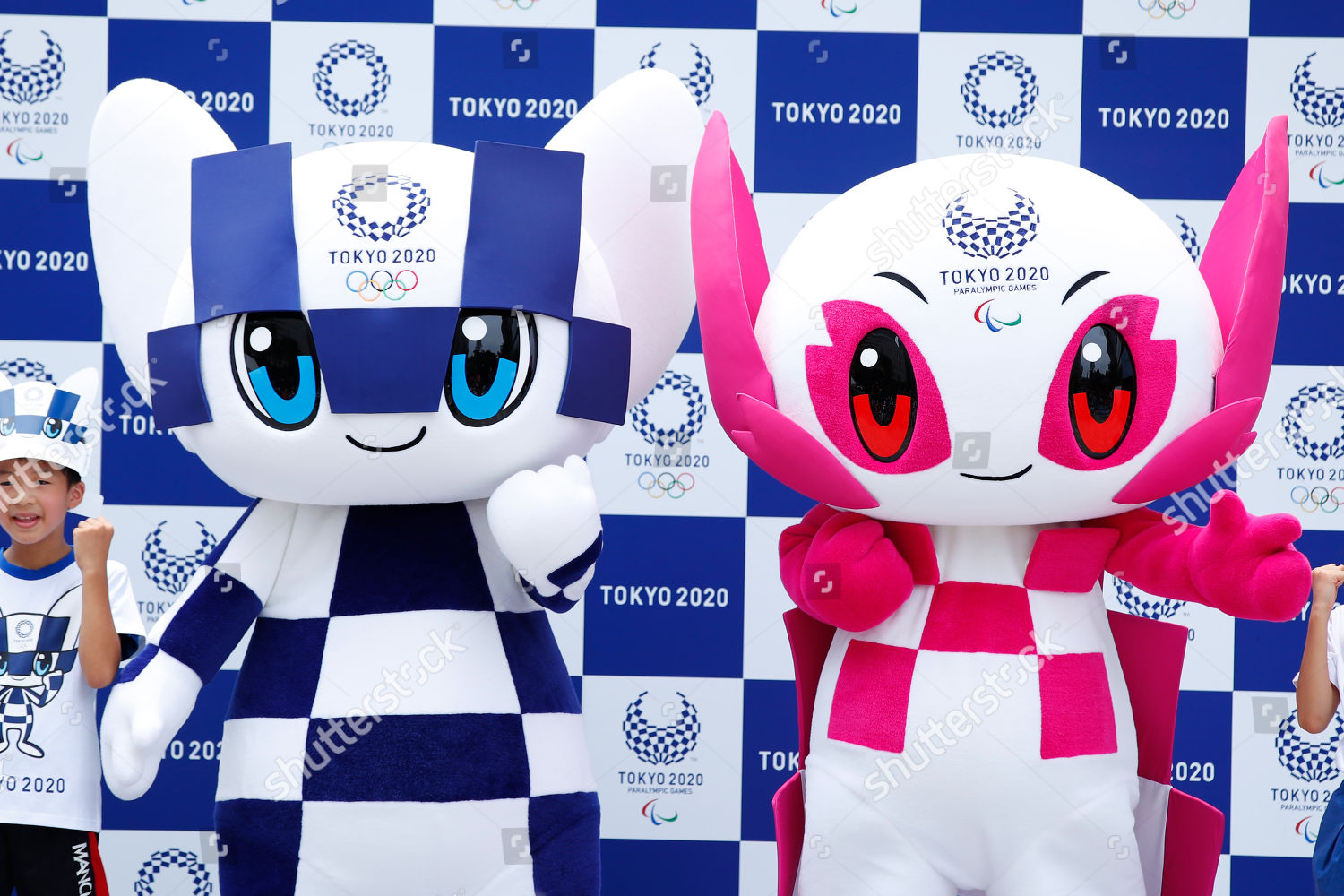 Tokyo 2020 Olympic Mascots Miraitowa Someity Editorial Stock Photo ...