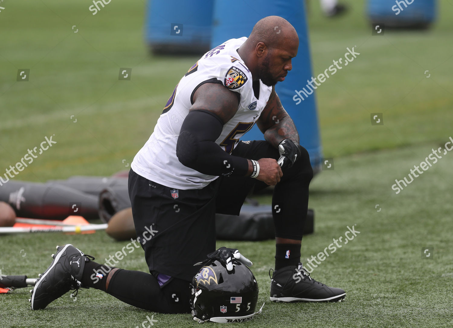 Baltimore Ravens Olb Terrell Suggs 55 Editorial Stock Photo