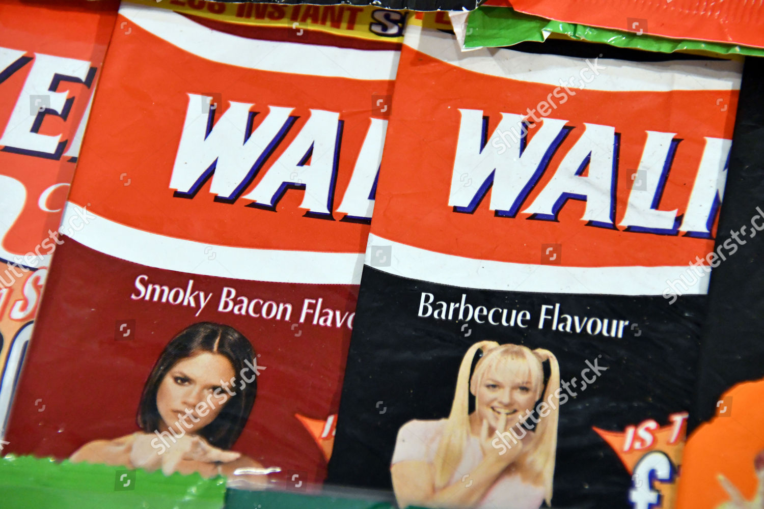 Spice Girls Walkers Crisps Packets Editorial Stock Photo Stock Image Shutterstock