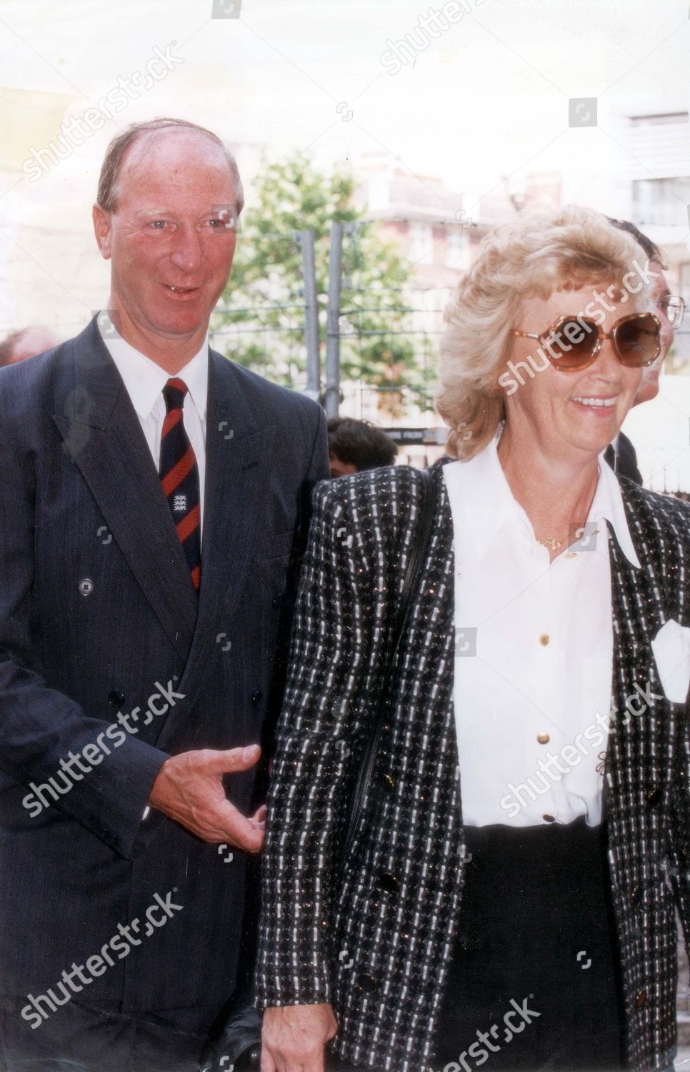 Jack Charlton Wife Pictured Arriving Bobby Editorial Stock Photo ...