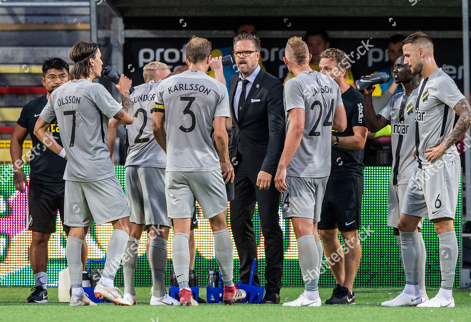 Rikard Norling C Coach Aik Stockholm Talks Editorial Stock Photo Stock Image Shutterstock