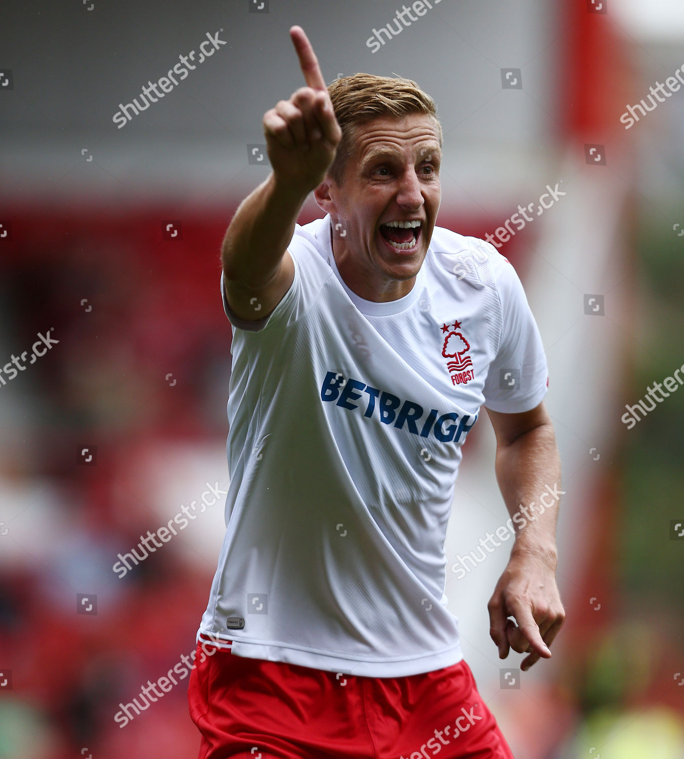 Michael Dawson Nottingham Forest Editorial Stock Photo Stock Image