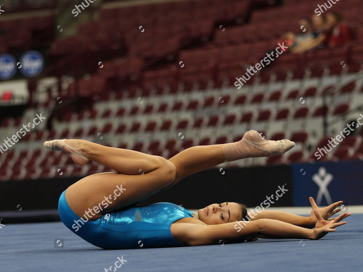 Olivia Dunne During Podium Training Before Editorial Stock Photo