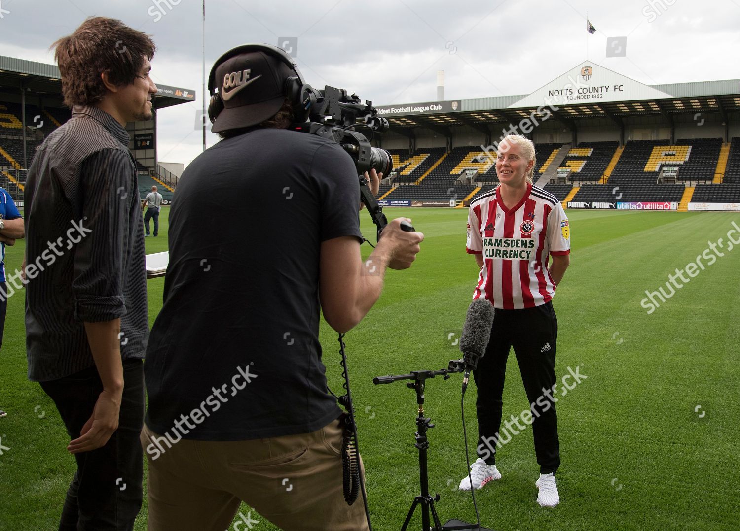 Lauren Creswell Sheffield United Talks Media During Editorial Stock Photo Stock Image Shutterstock