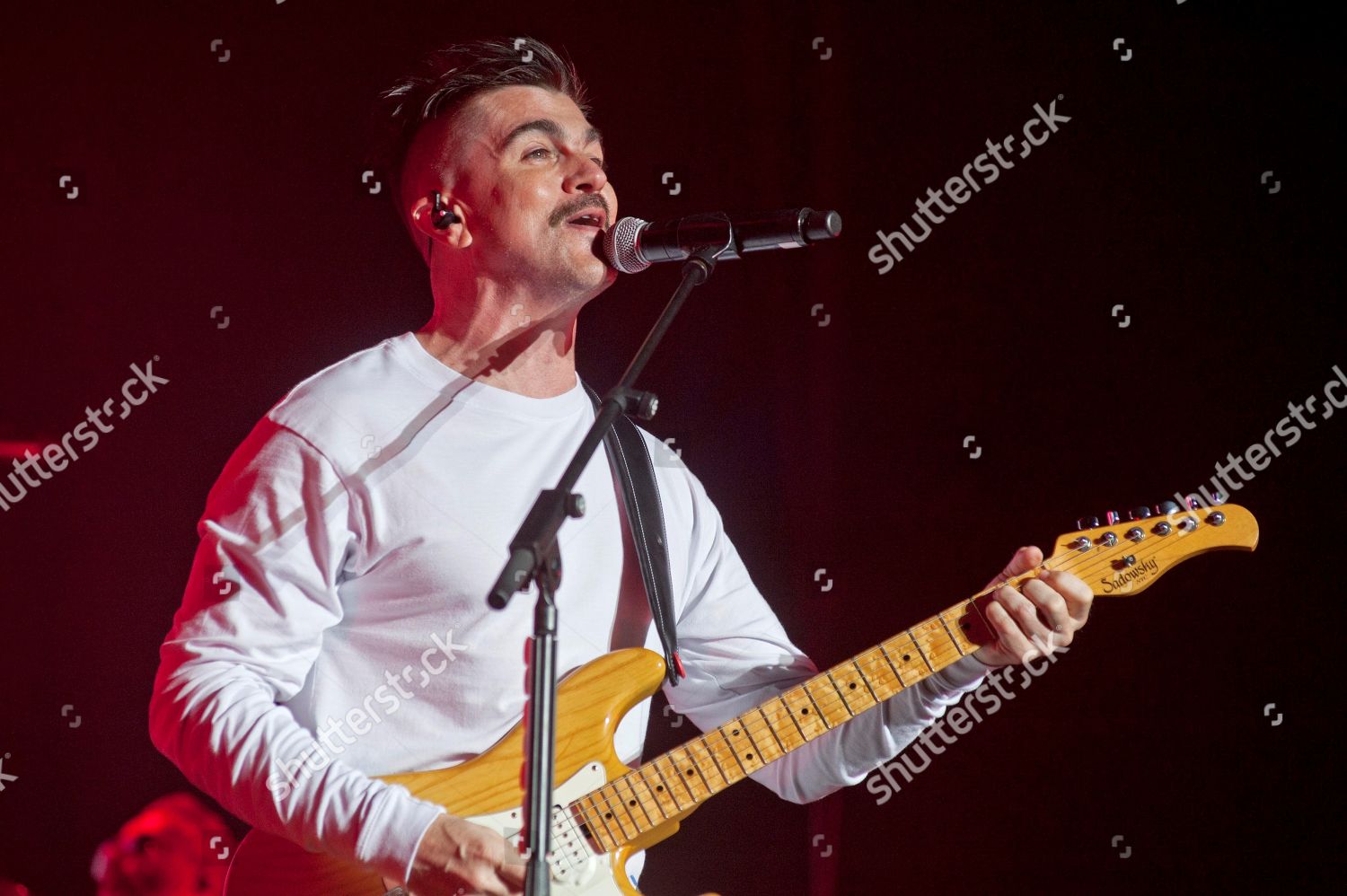 Colombian Singer Guitarist Juanes Performs On Editorial Stock Photo