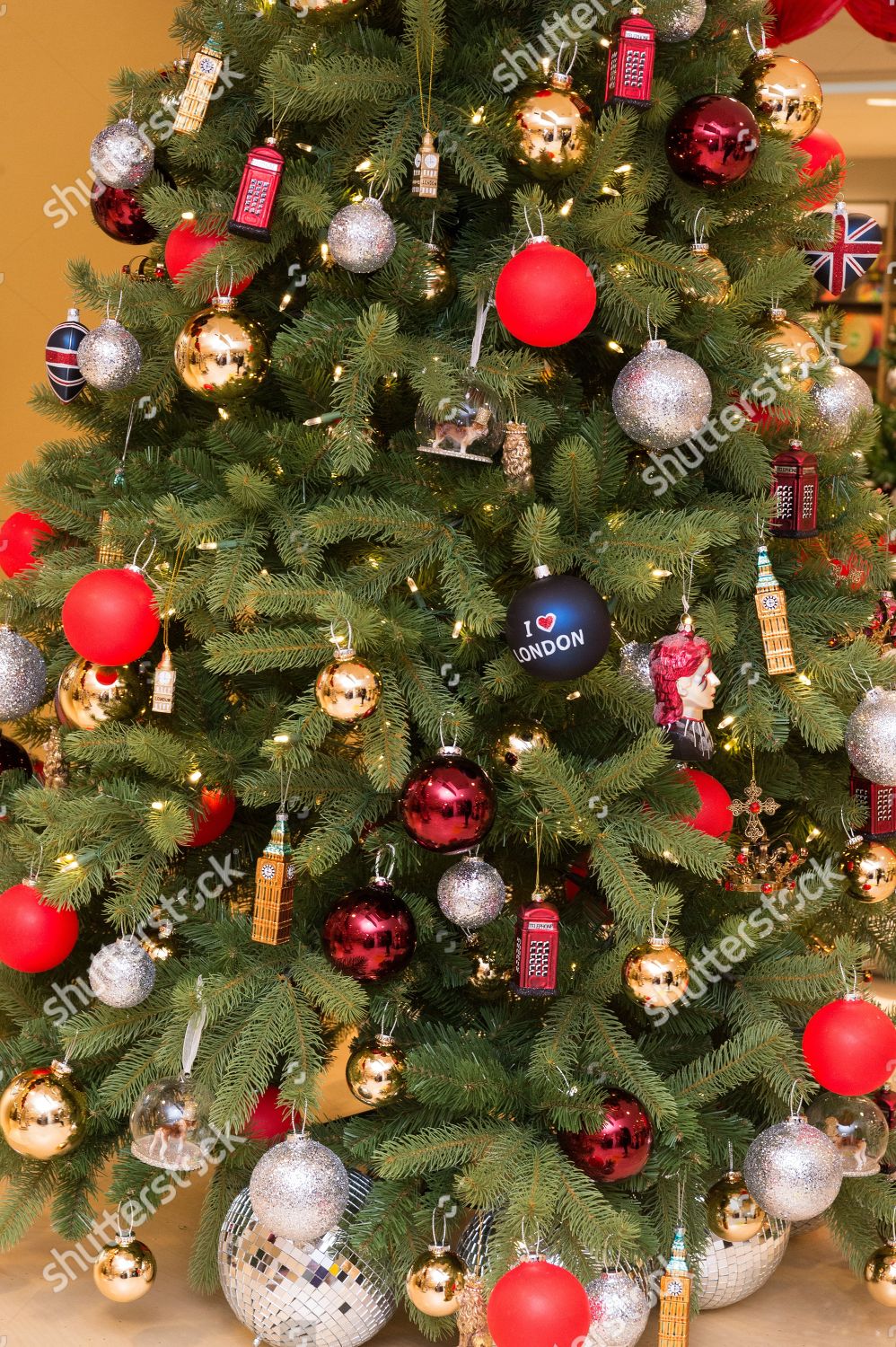 Christmas Tree Decorations On Display Launch Selfridges Editorial