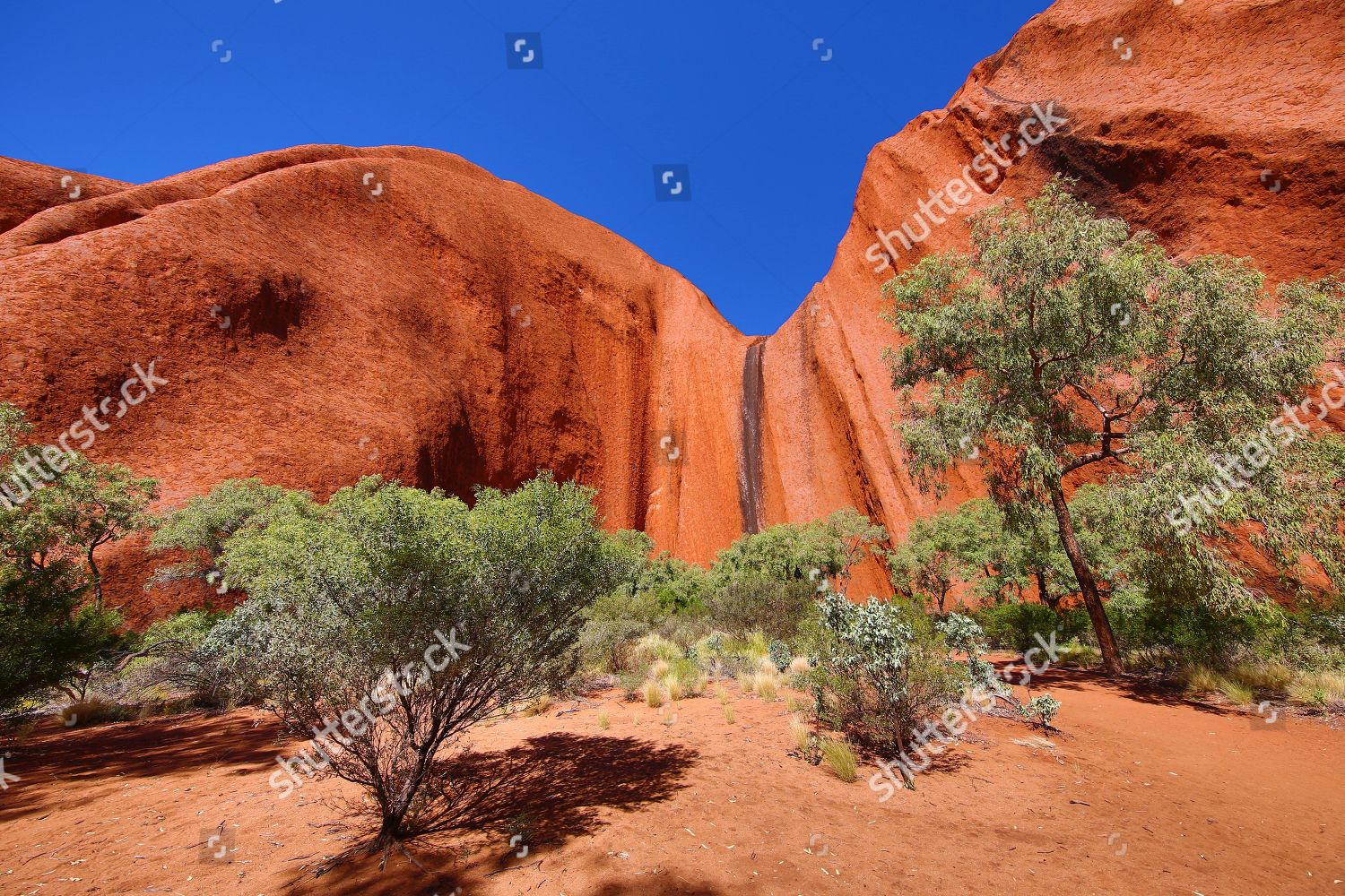 Kantju Gorge Uluru Ayers Rock Ulurukata Redaktionelles Stockfoto ...