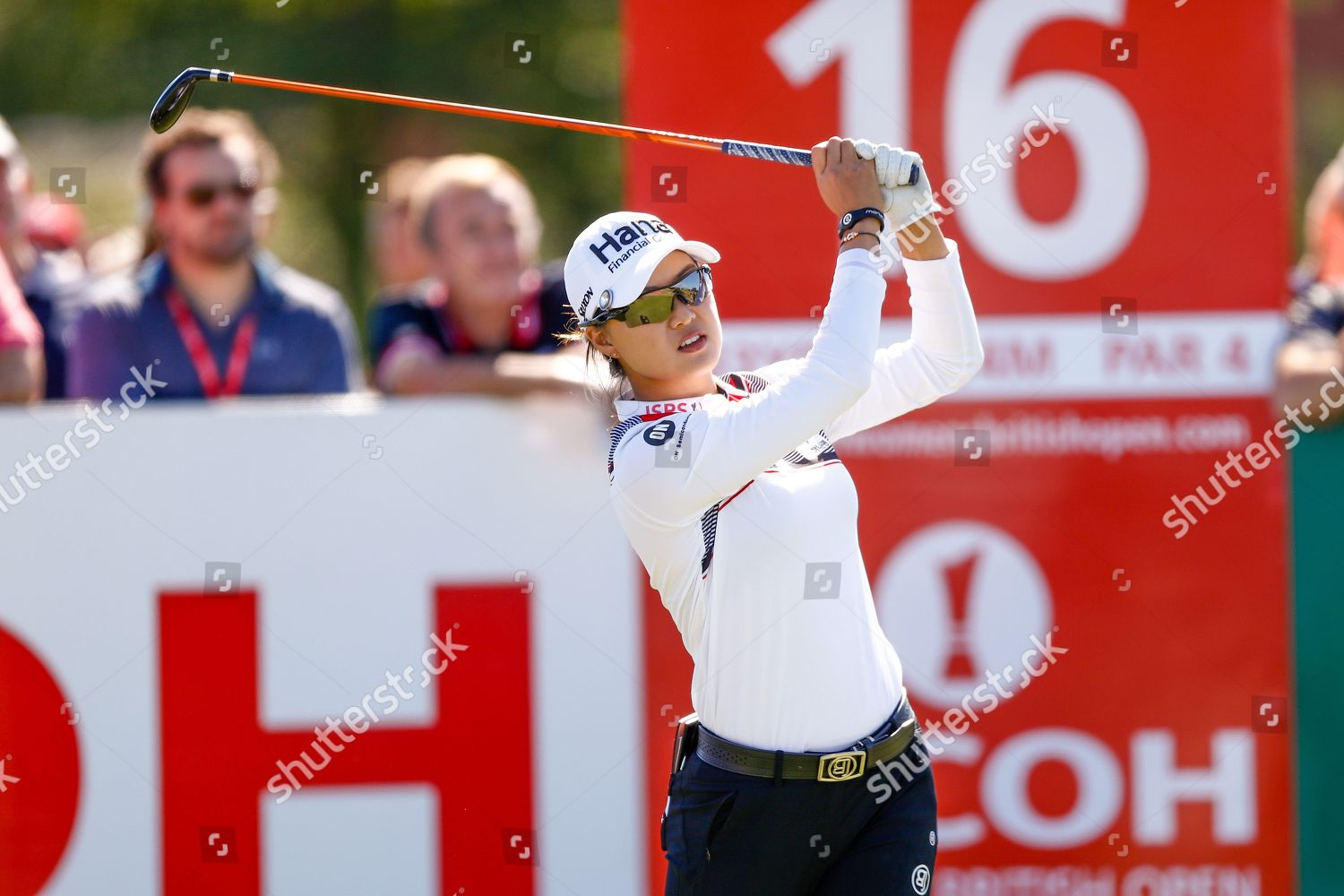 Minjee Lee Drives Off 16th During Editorial Stock Photo - Stock Image ...