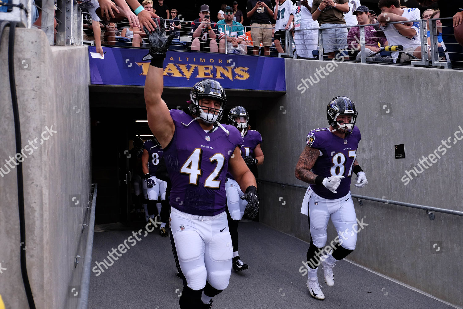 Nd Ravens 42 Patrick Ricard During Editorial Stock Photo - Stock