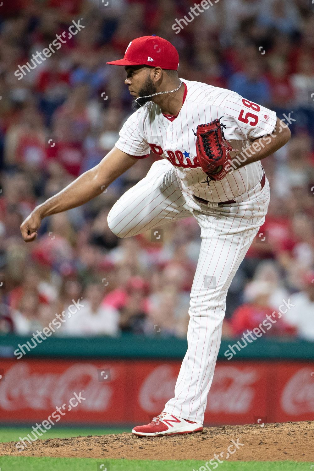 Seranthony Dominguez of the Philadelphia Phillies pitches during