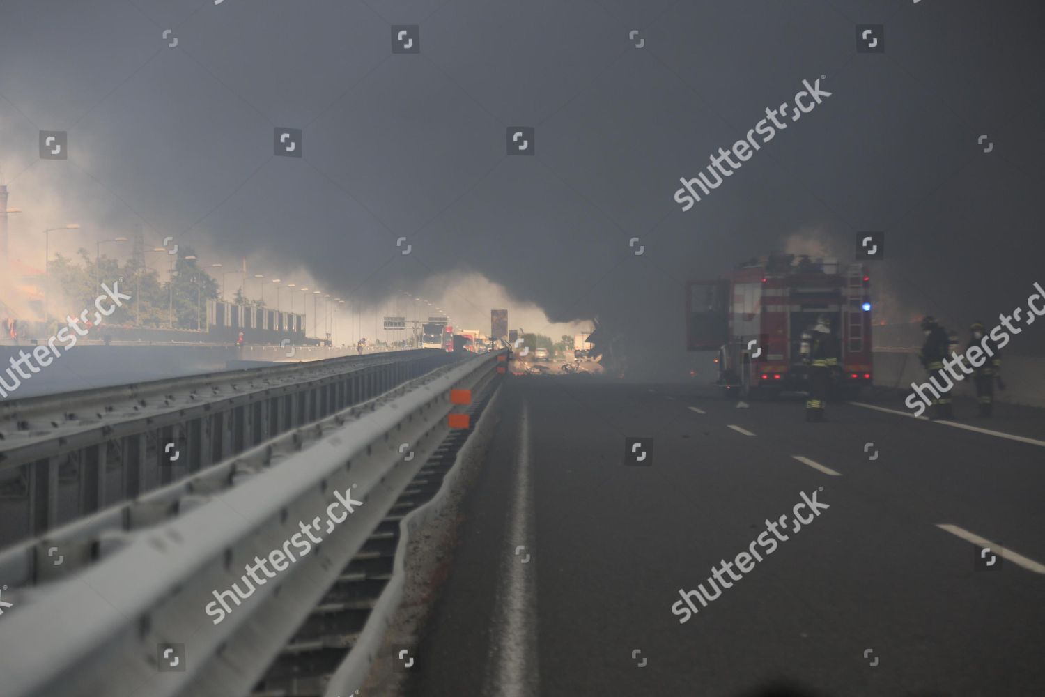 Smoke Rises Least Twenty People Were Injured Editorial Stock Photo Stock Image Shutterstock