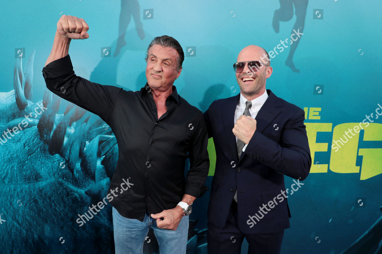 Sylvester Stallone Jason Statham Editorial Stock Photo - Stock Image ...