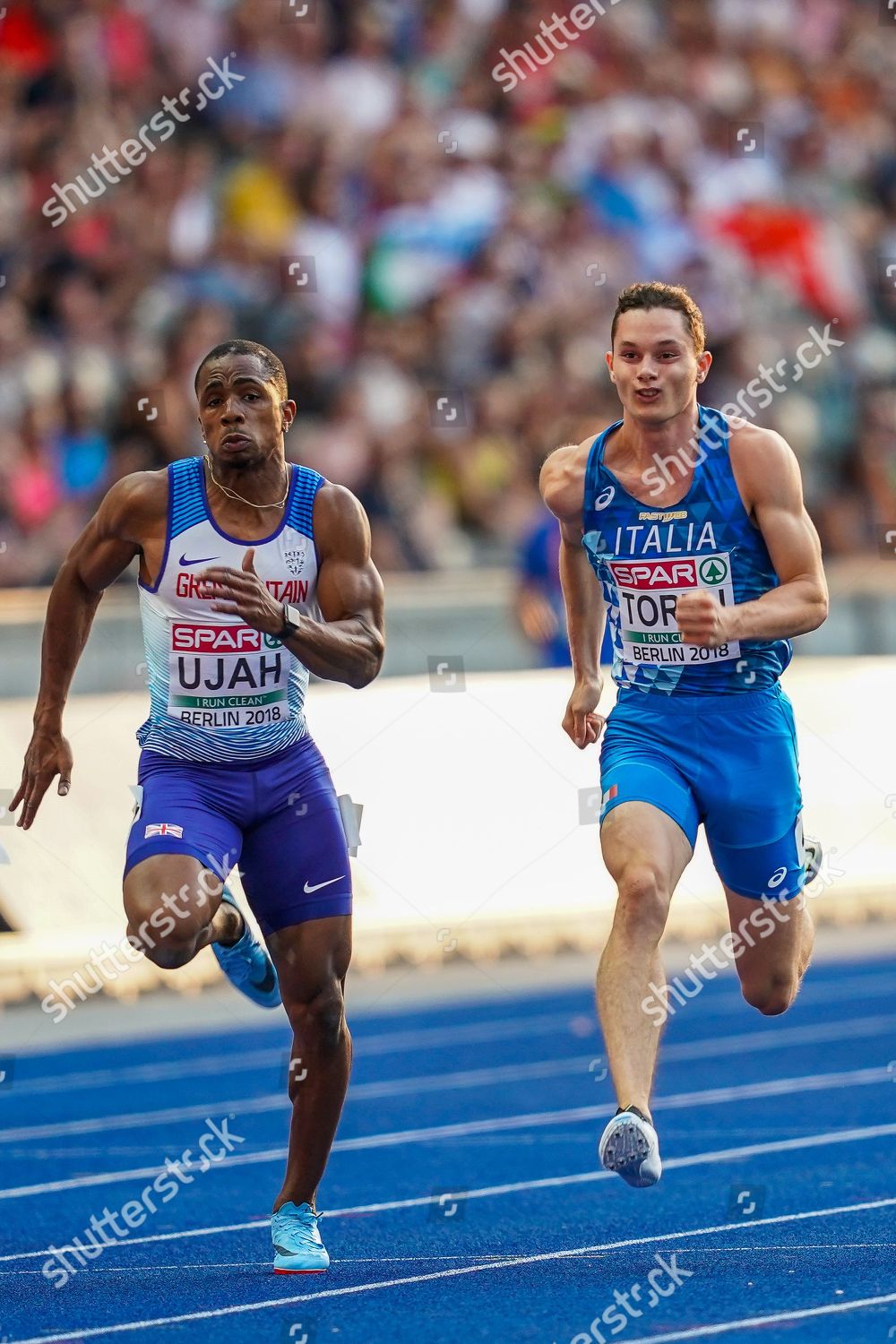 Filippo Tortu Italy Chijindu Ujah Great Britain Editorial Stock Photo Stock Image Shutterstock