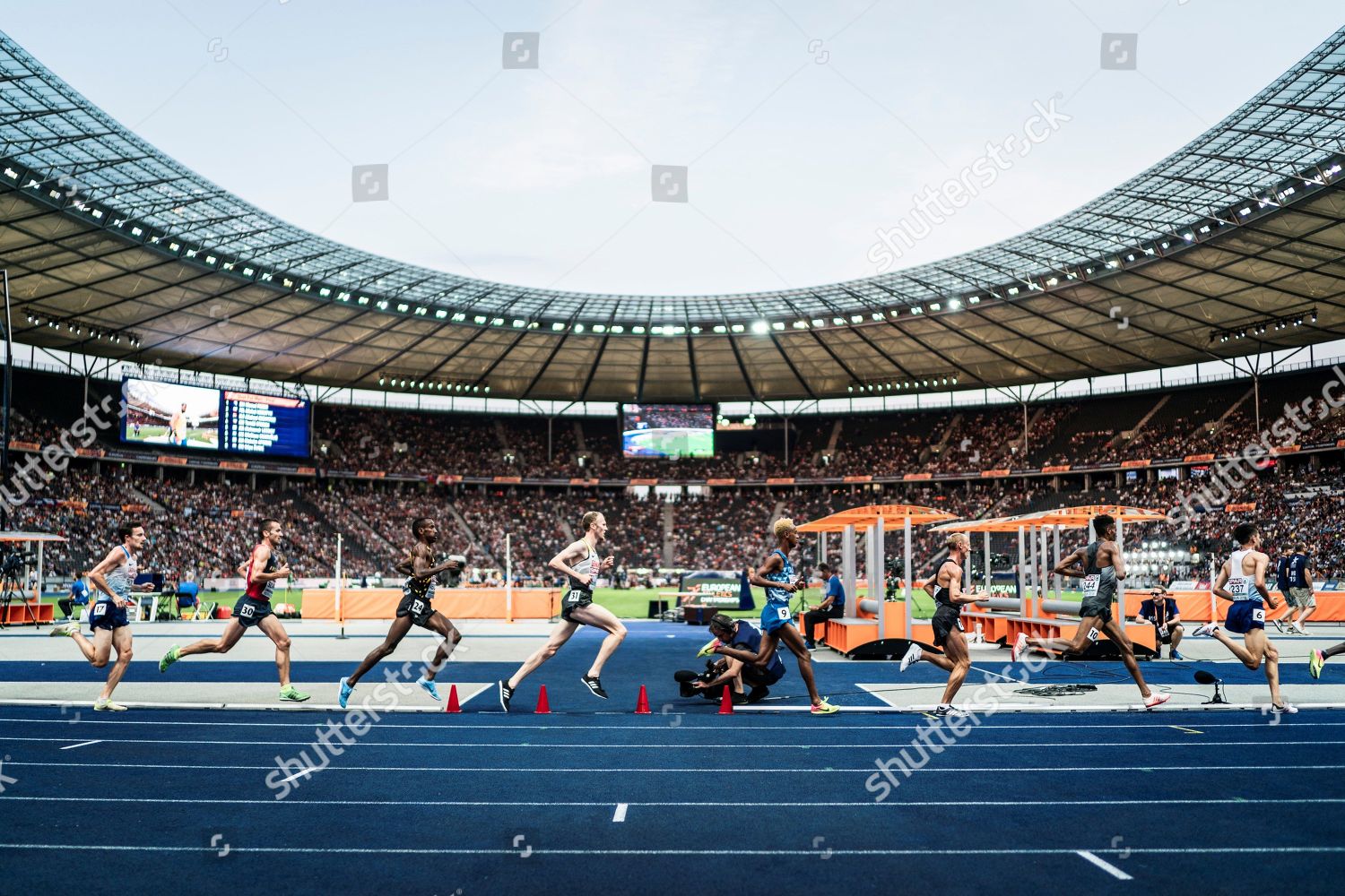 10000m Run During European Championships 2018 Editorial Stock Photo ...