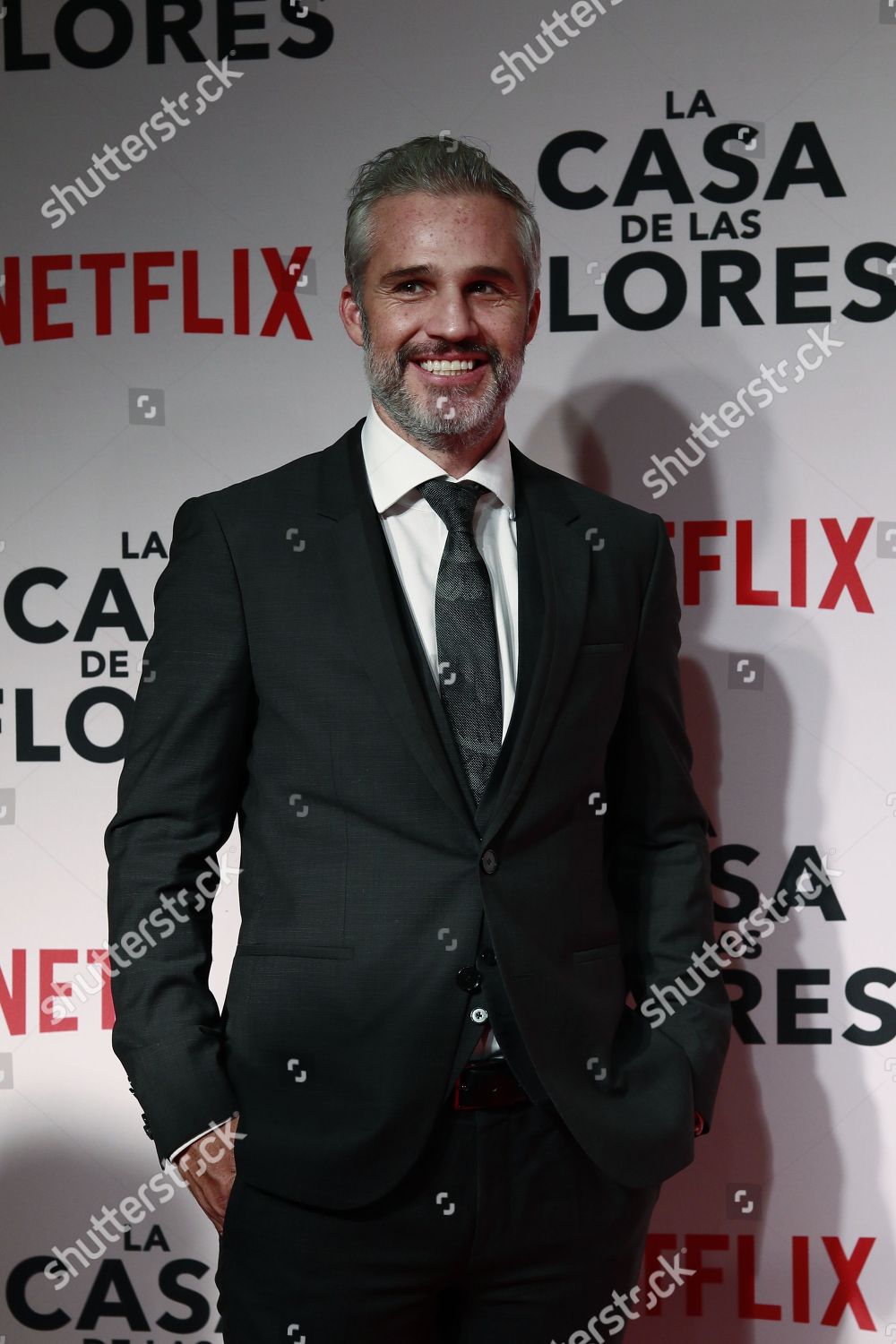 US actor Juan Pablo Medina poses during Editorial Stock ...