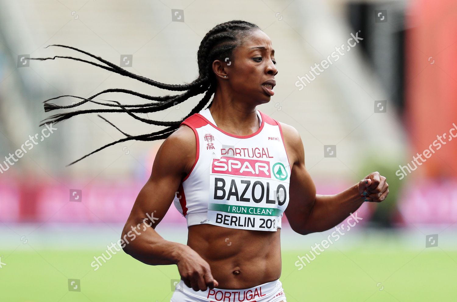Lorene Dorcas Bazolo Portugal Competes Womens 200m Editorial Stock Photo Stock Image Shutterstock