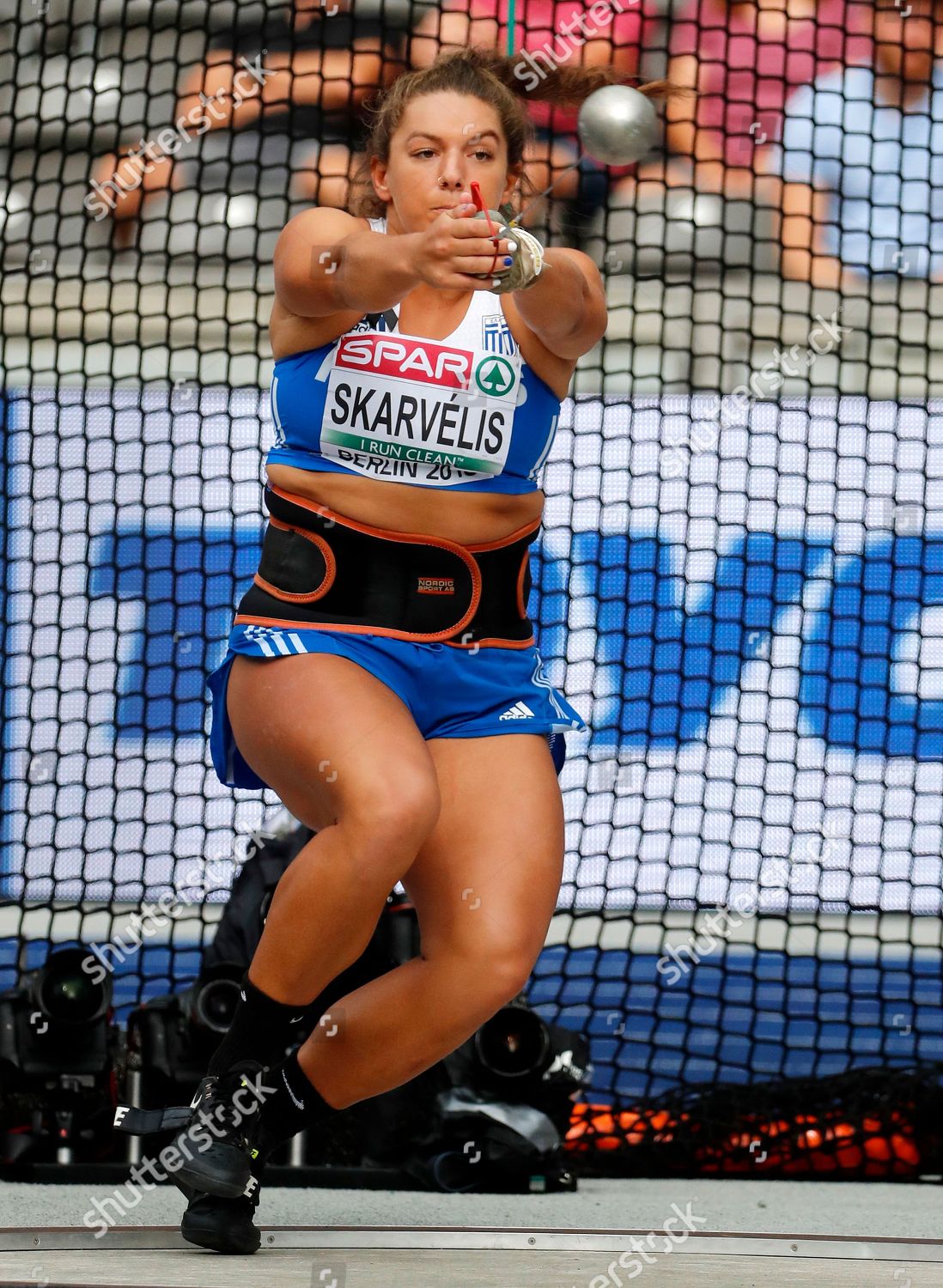 Stamatia Skarvelis Greece Competes Womens Hammer Editorial Stock Photo
