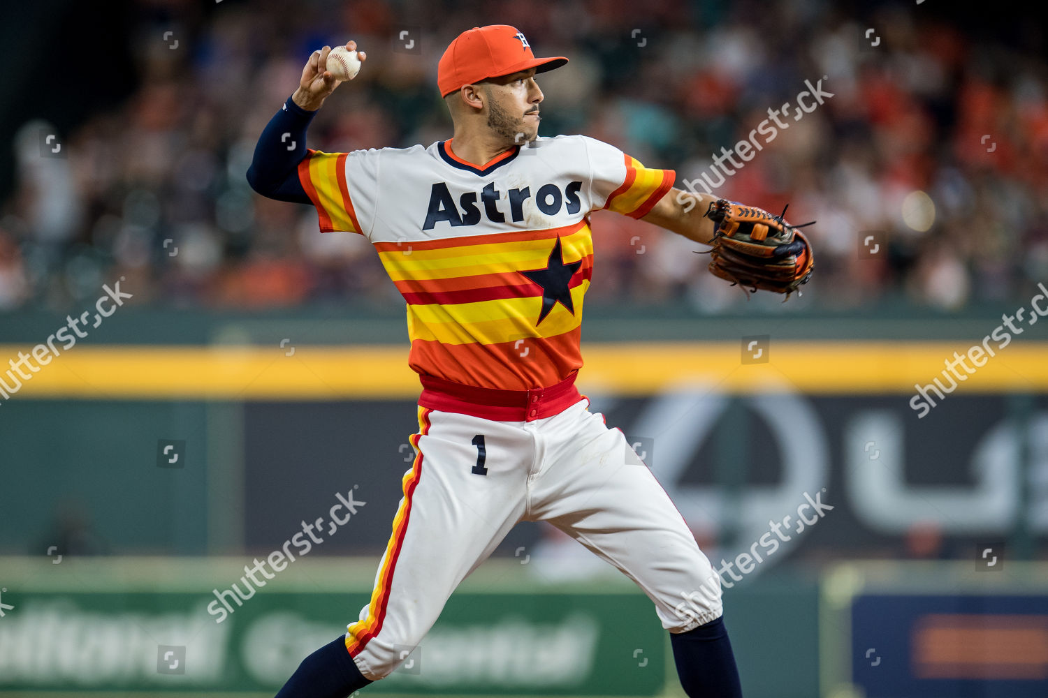 Houston Astros Shortstop Carlos Correa 1 Editorial Stock Photo