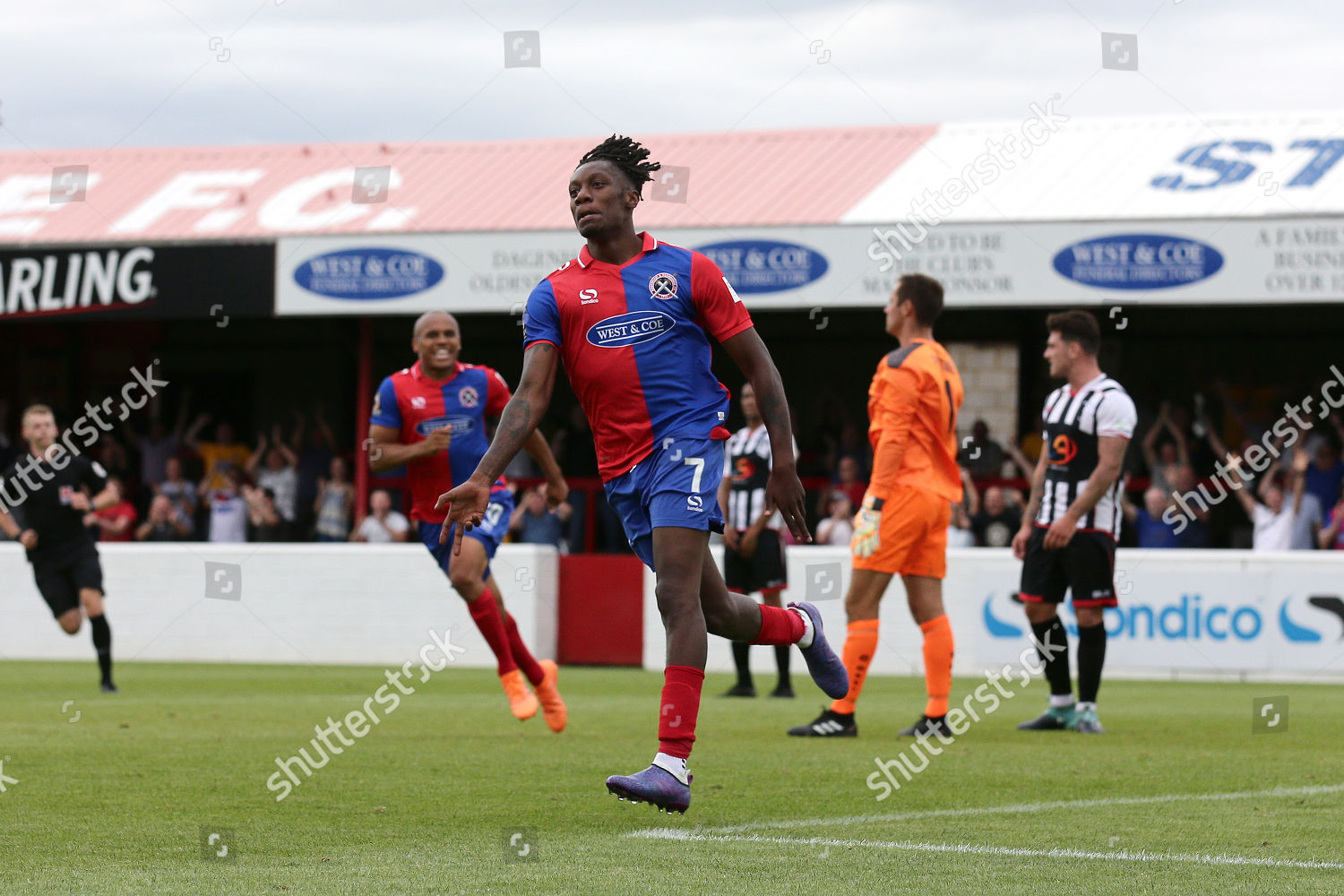 Alex Mcqueen Scores First Goal Dagenham Editorial Stock Photo Stock Image Shutterstock