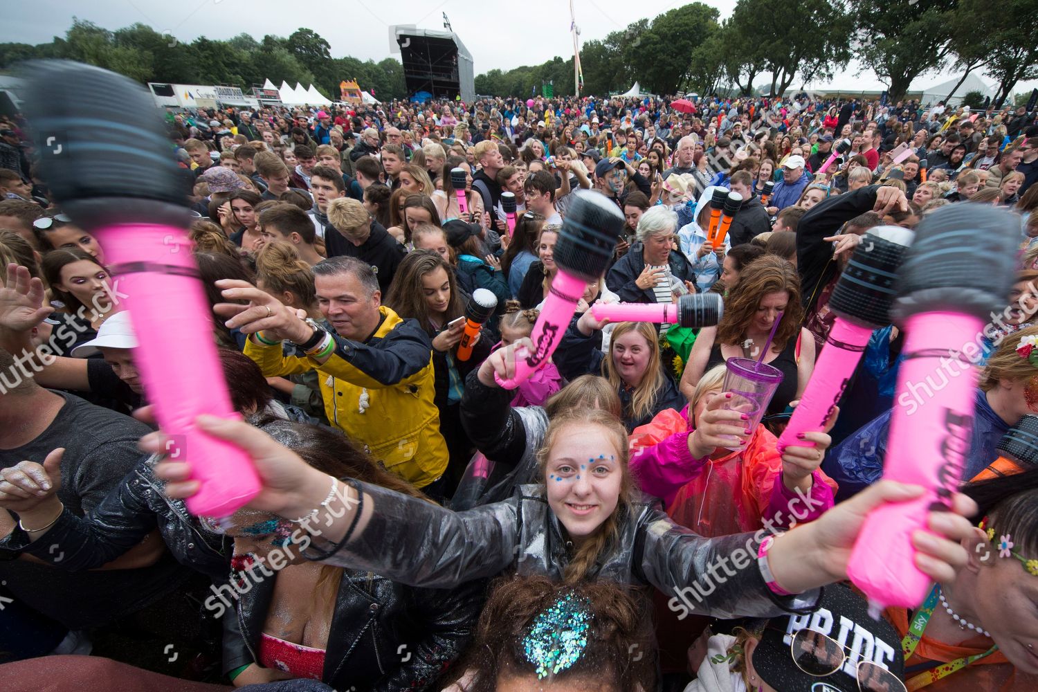 Festivalgoers Editorial Stock Photo Stock Image Shutterstock