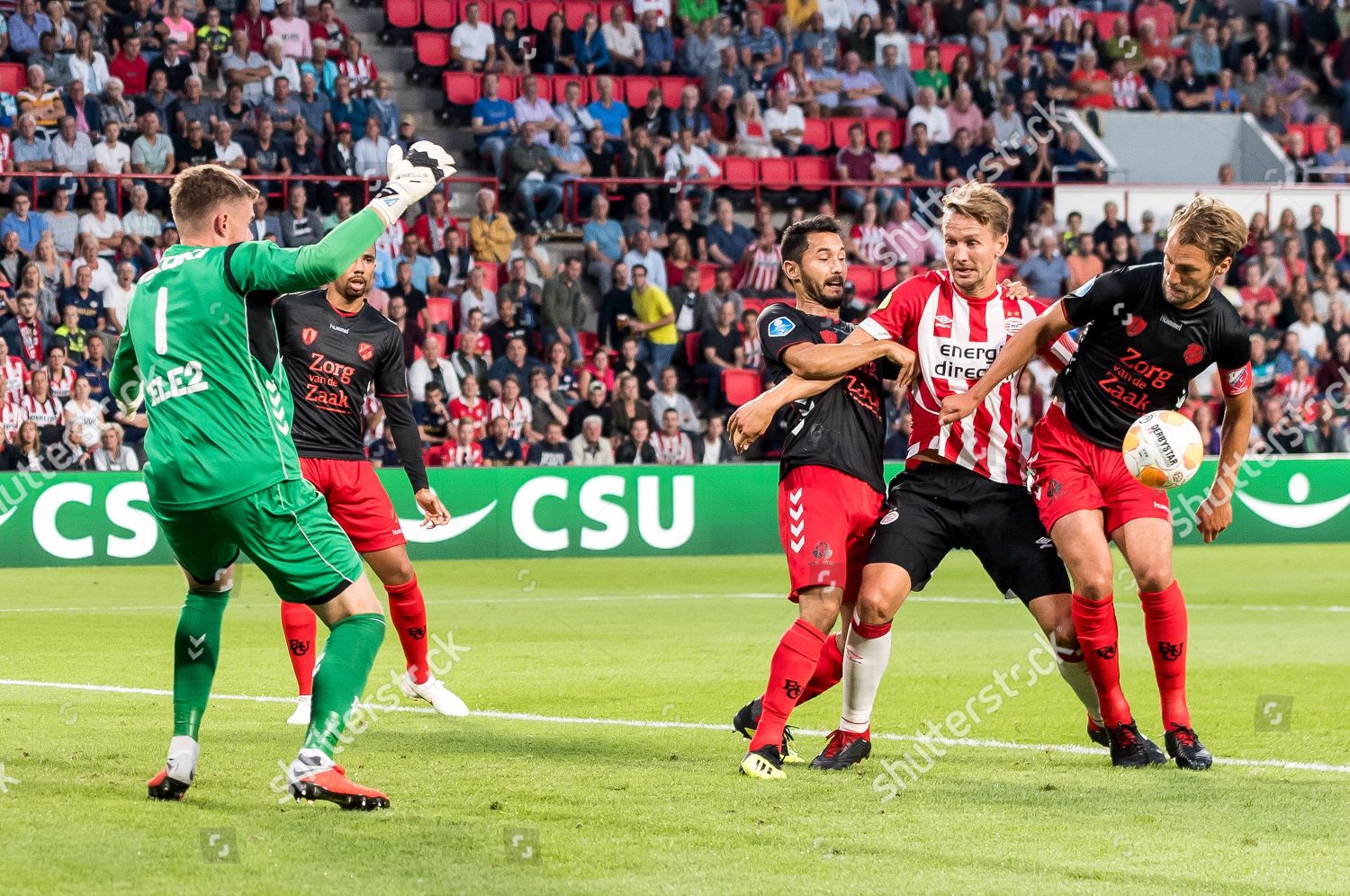 Lr Goalkeeper David Jensen Fc Utrecht Editorial Stock Photo Stock