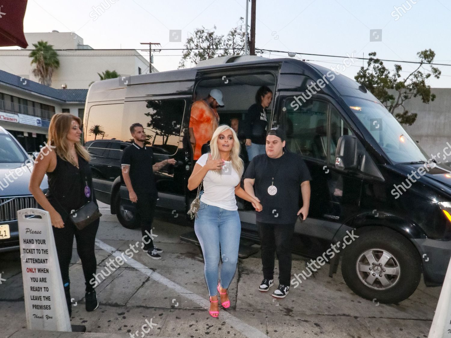 Bebe Rexha Craigs Restaurant Editorial Stock Photo - Stock Image