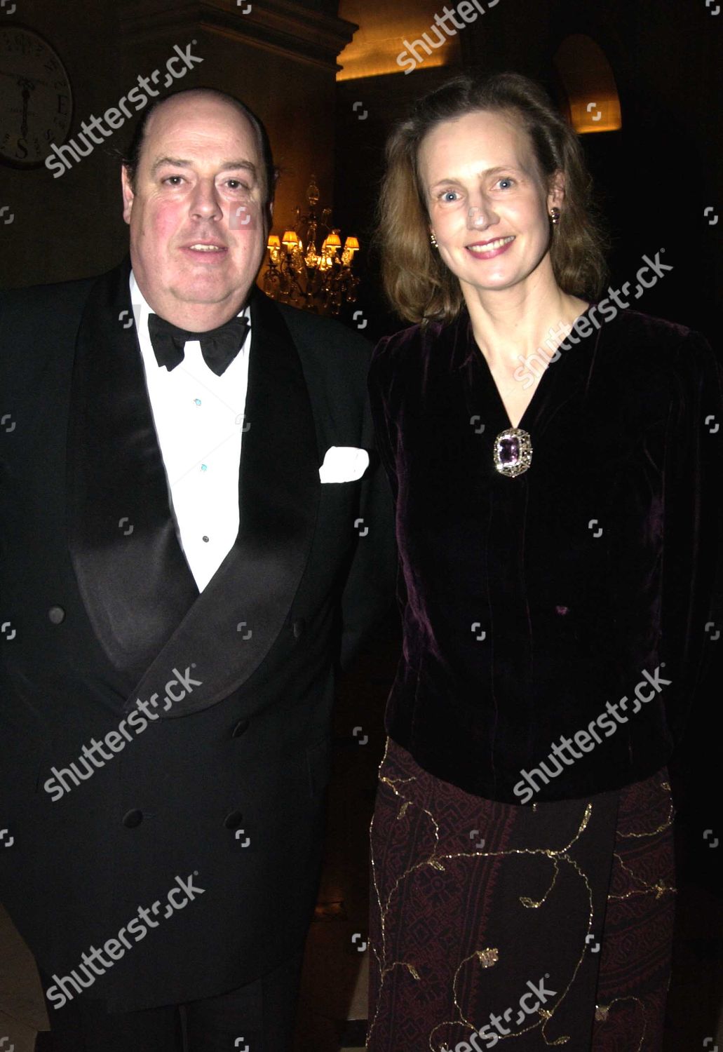 Sir Nicholas Soames His Wife Serena Editorial Stock Photo - Stock Image ...