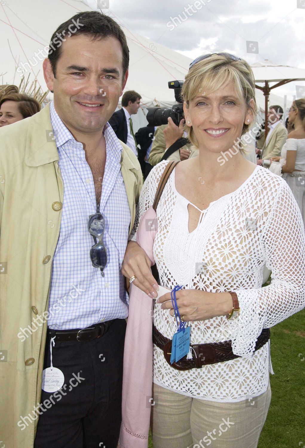 Will Carling His Wife Lisa Editorial Stock Photo - Stock Image ...