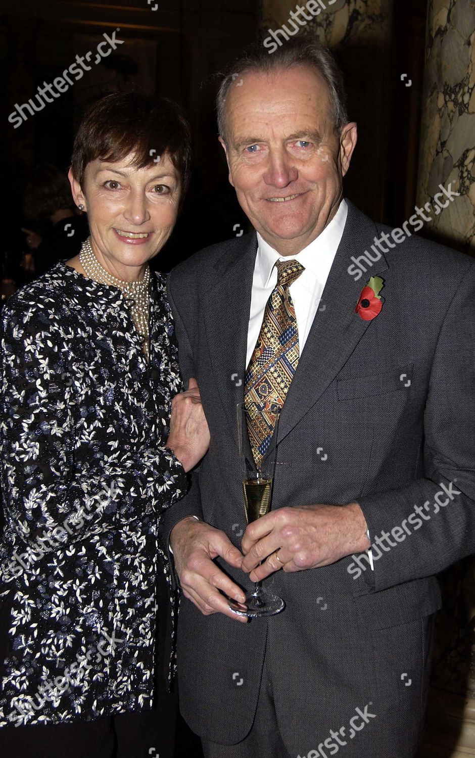 Marina Hanbury Her Husband Malcolm Valentine Editorial Stock Photo ...