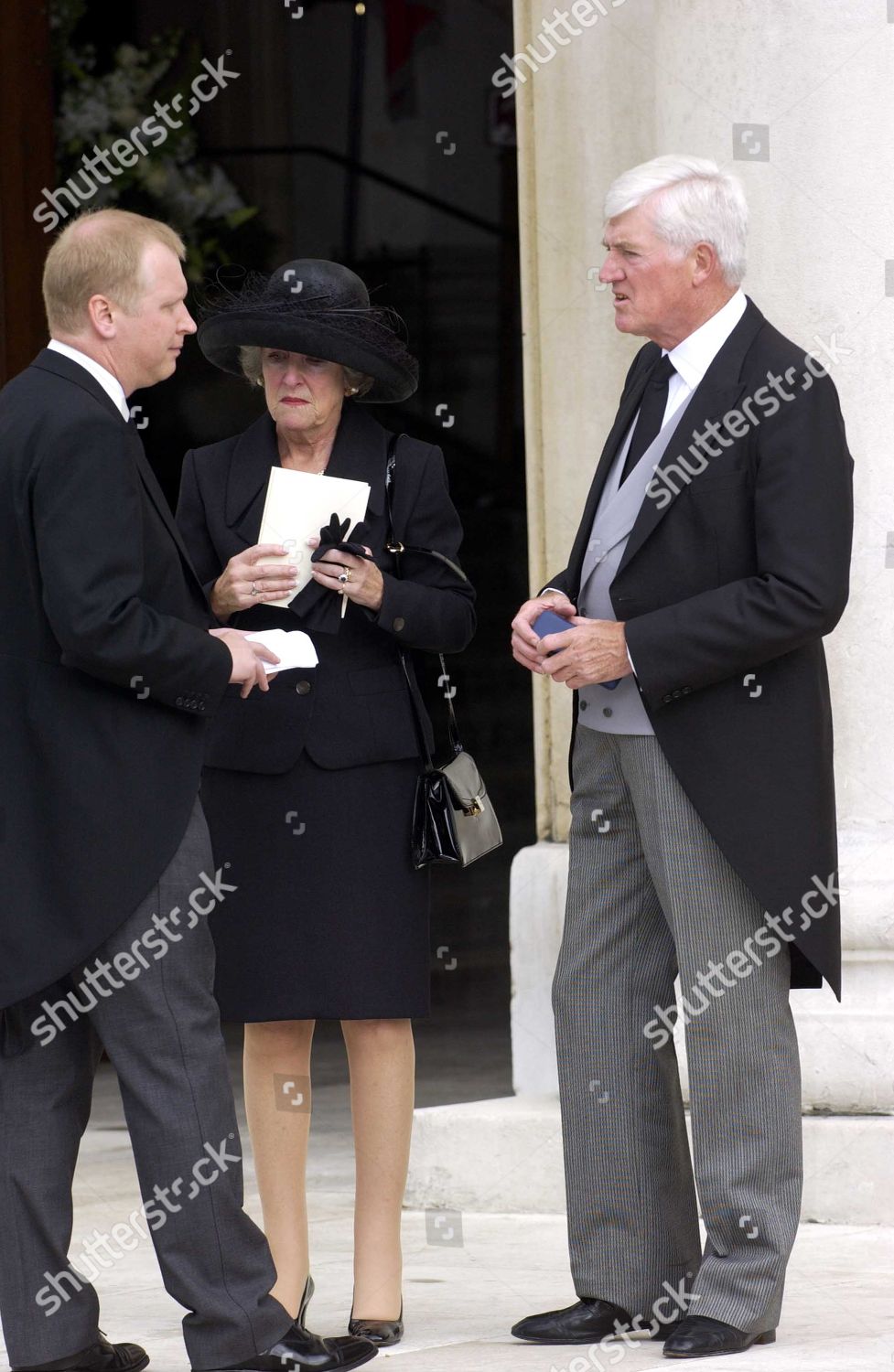 Lord Cecil Parkinson His Wife Lady Ann Editorial Stock Photo