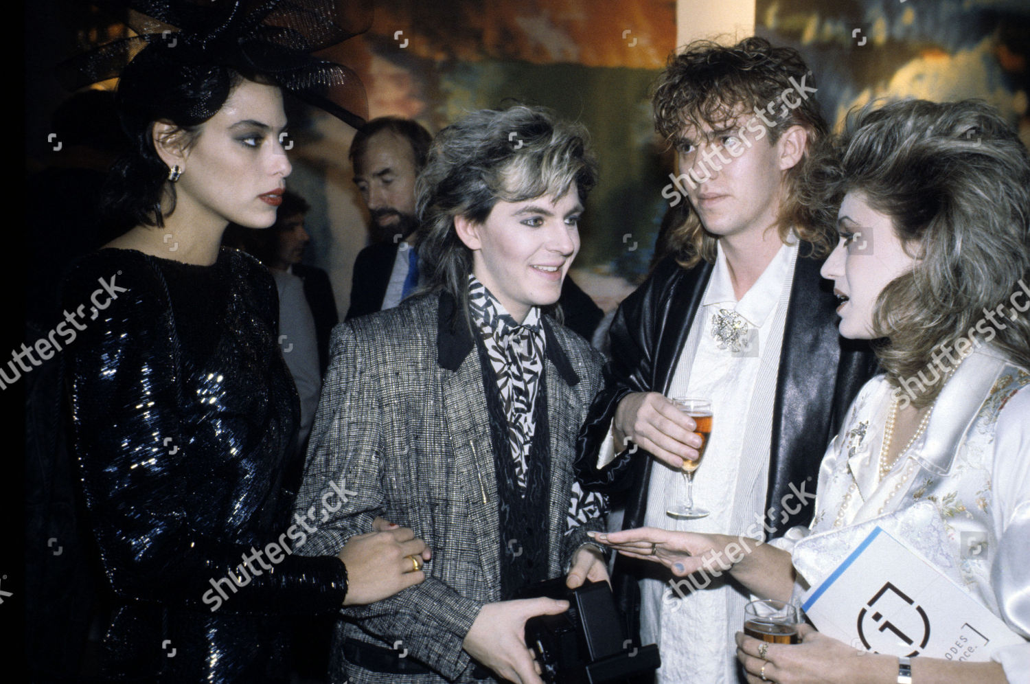 Nick Rhodes His Wife Julie Anne Editorial Stock Photo - Stock Image ...