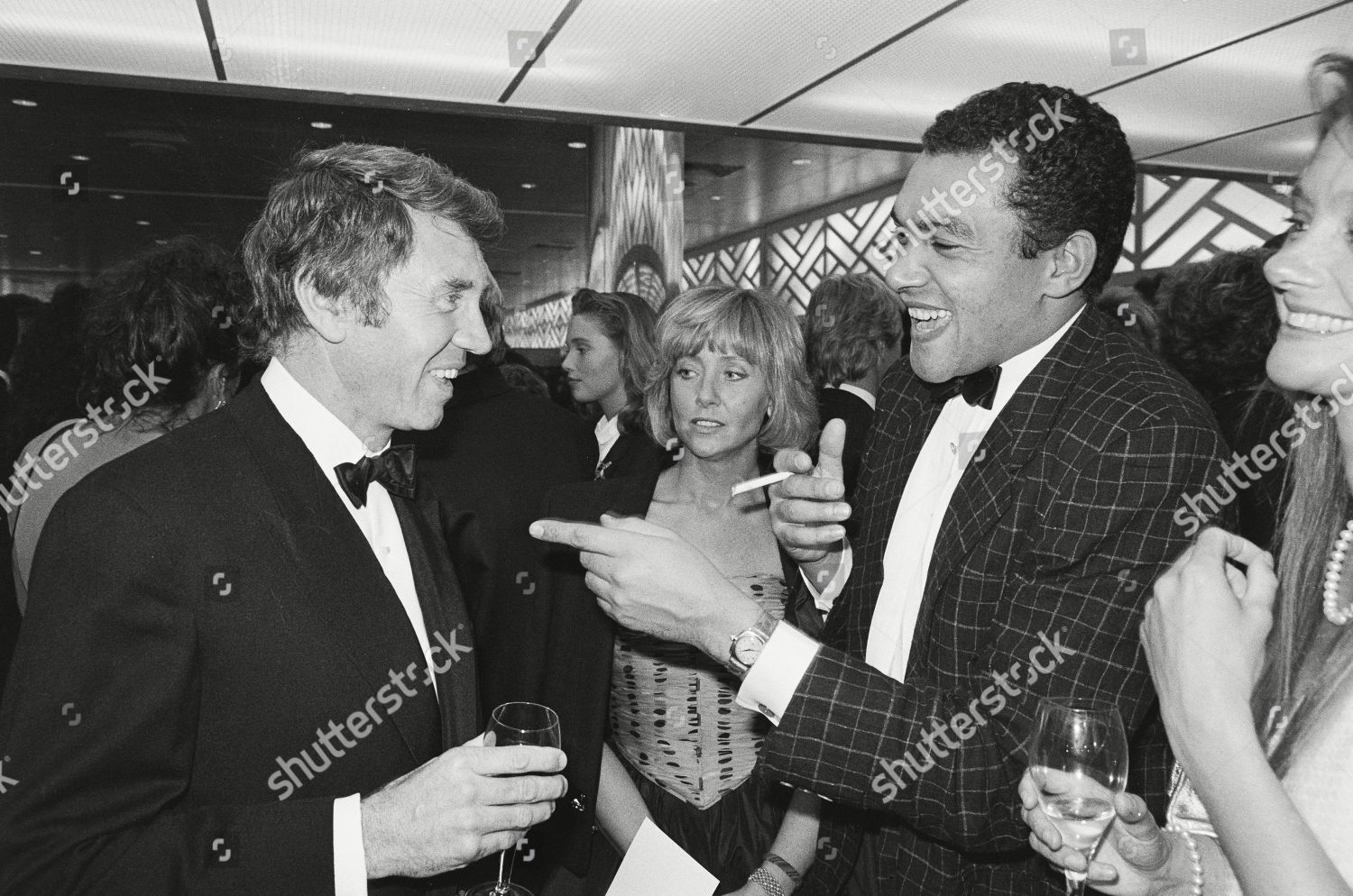 Don Mccullin Astrid Lundstrom Bruce Oldfield Editorial Stock Photo