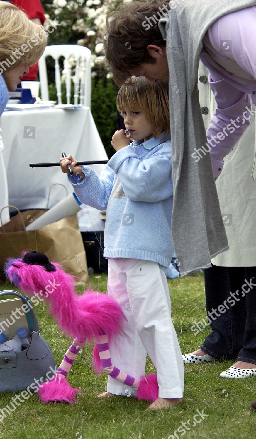 Arpad Busson His Son Flynn Editorial Stock Photo - Stock Image