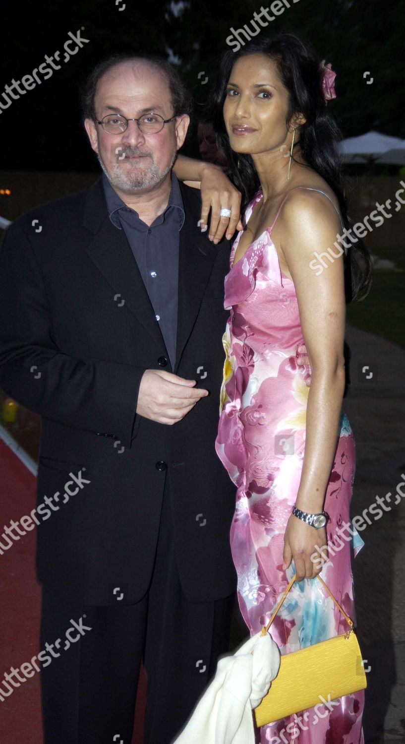 Salman Rushdie His Wife Padma Lakshmi Editorial Stock Photo - Stock ...