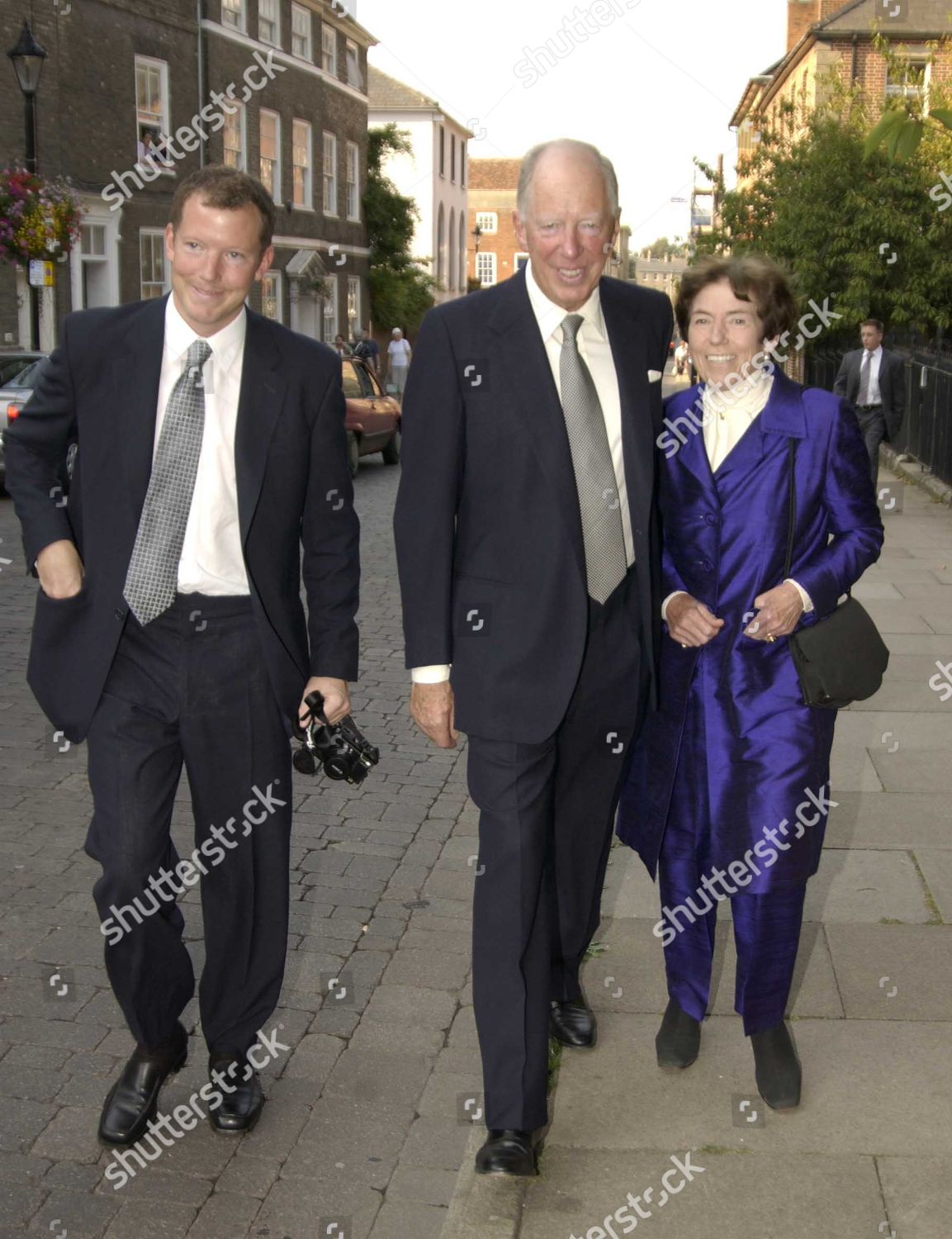 Lord Jacob Rothschild His Wife Lady Editorial Stock Photo Stock Image