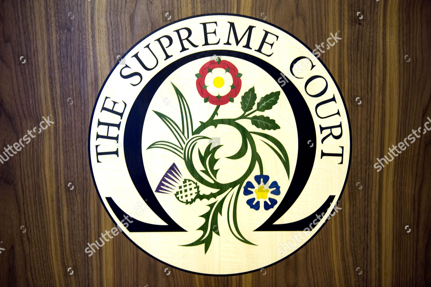 United Kingdom Supreme Court Emblem Redaktionelles Stockfoto Stockbild Shutterstock