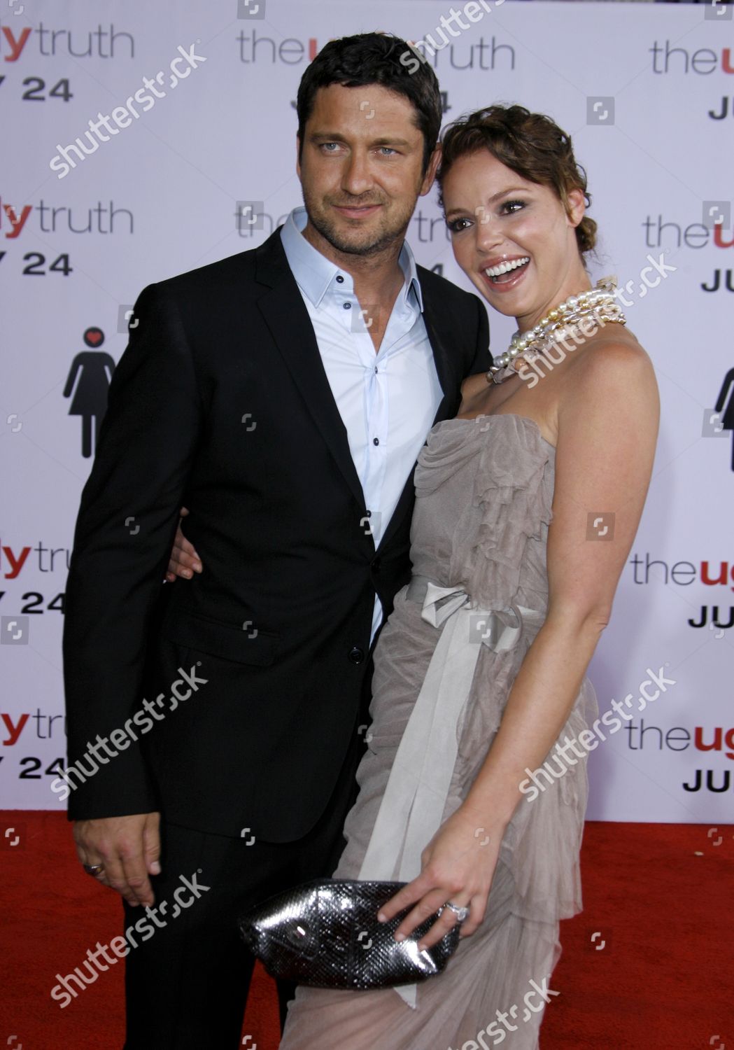Gerard Butler Katherine Heigl Editorial Stock Photo Stock Image(02)