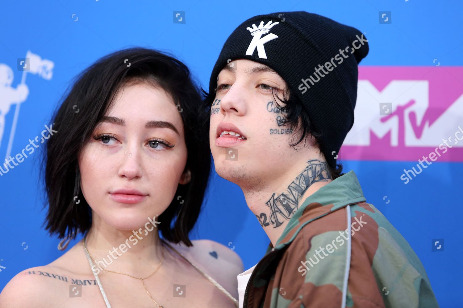 Noah Cyrus Lil Xan Editorial Stock Photo - Stock Image 