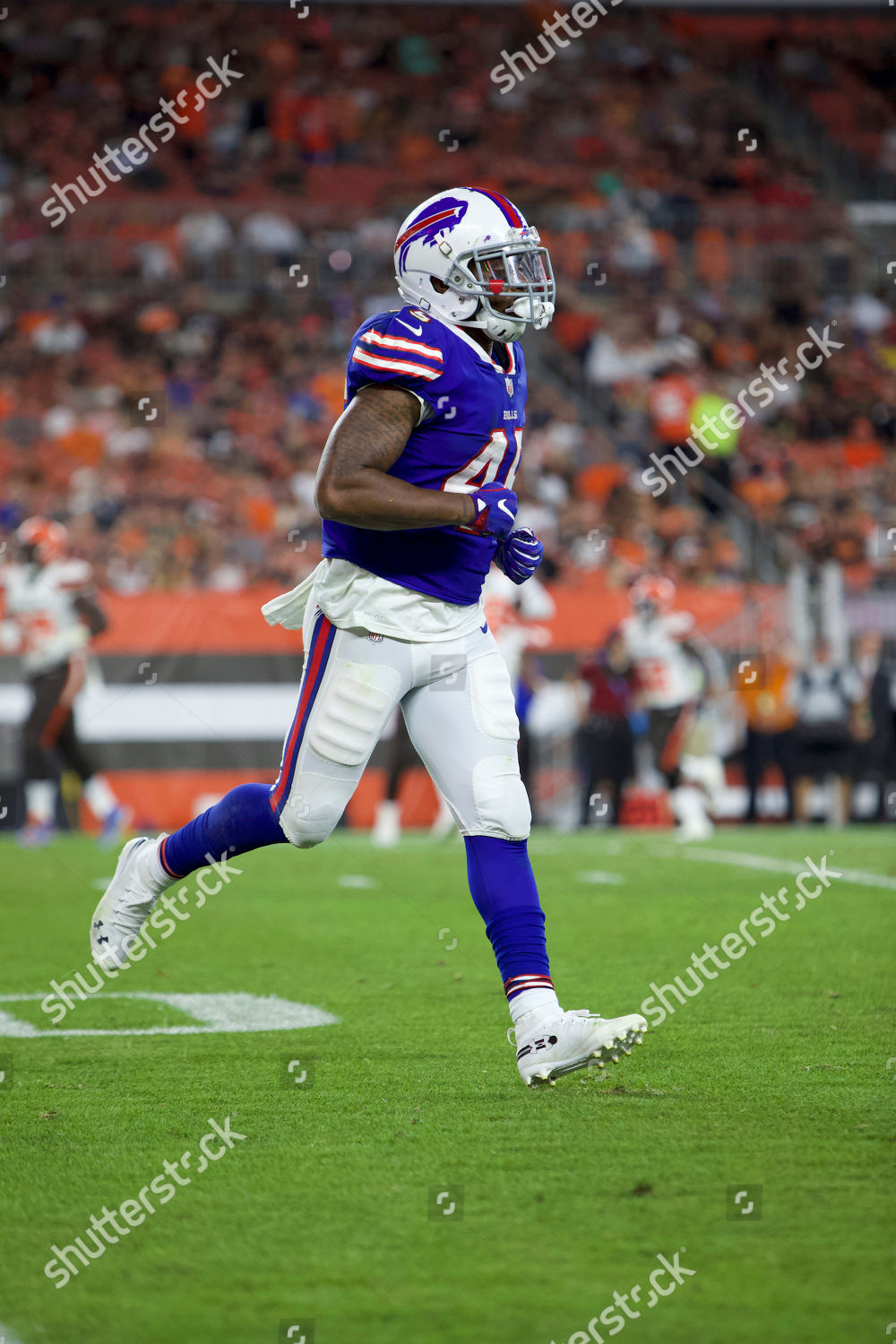 Buffalo Bills Cornerback Breon Borders 41 Editorial Stock Photo