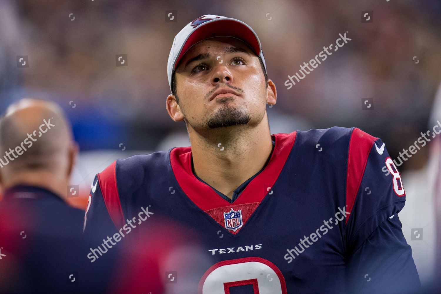 Houston Texans Punter Trevor Daniel 8 Editorial Stock Photo - Stock Image