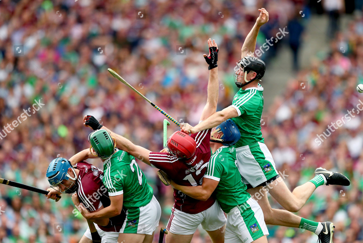 Galway Vs Limerick Galways Conor Cooney Editorial Stock Photo Stock