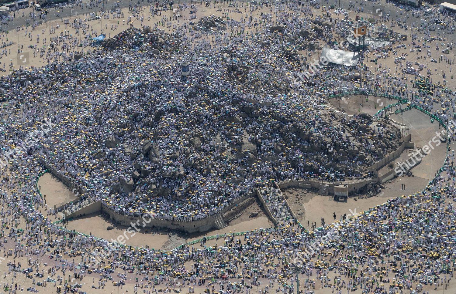 Aerial View Mount Arafat Where Thousands Editorial Stock Photo - Stock 