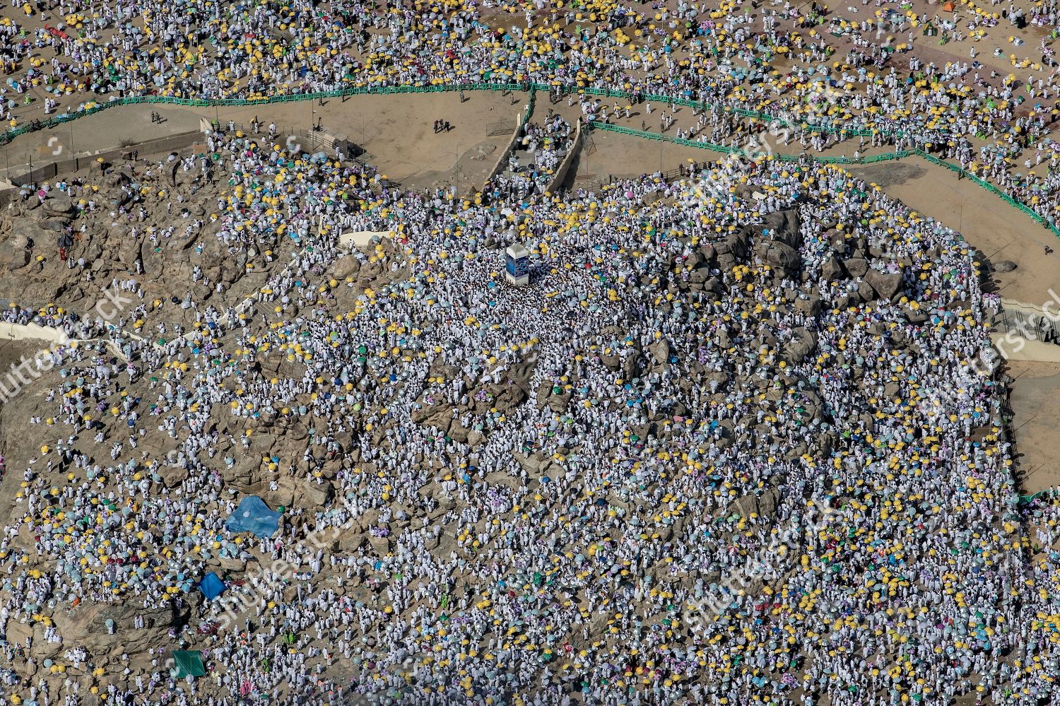 Aerial View Mount Arafat Where Thousands Editorial Stock Photo - Stock ...