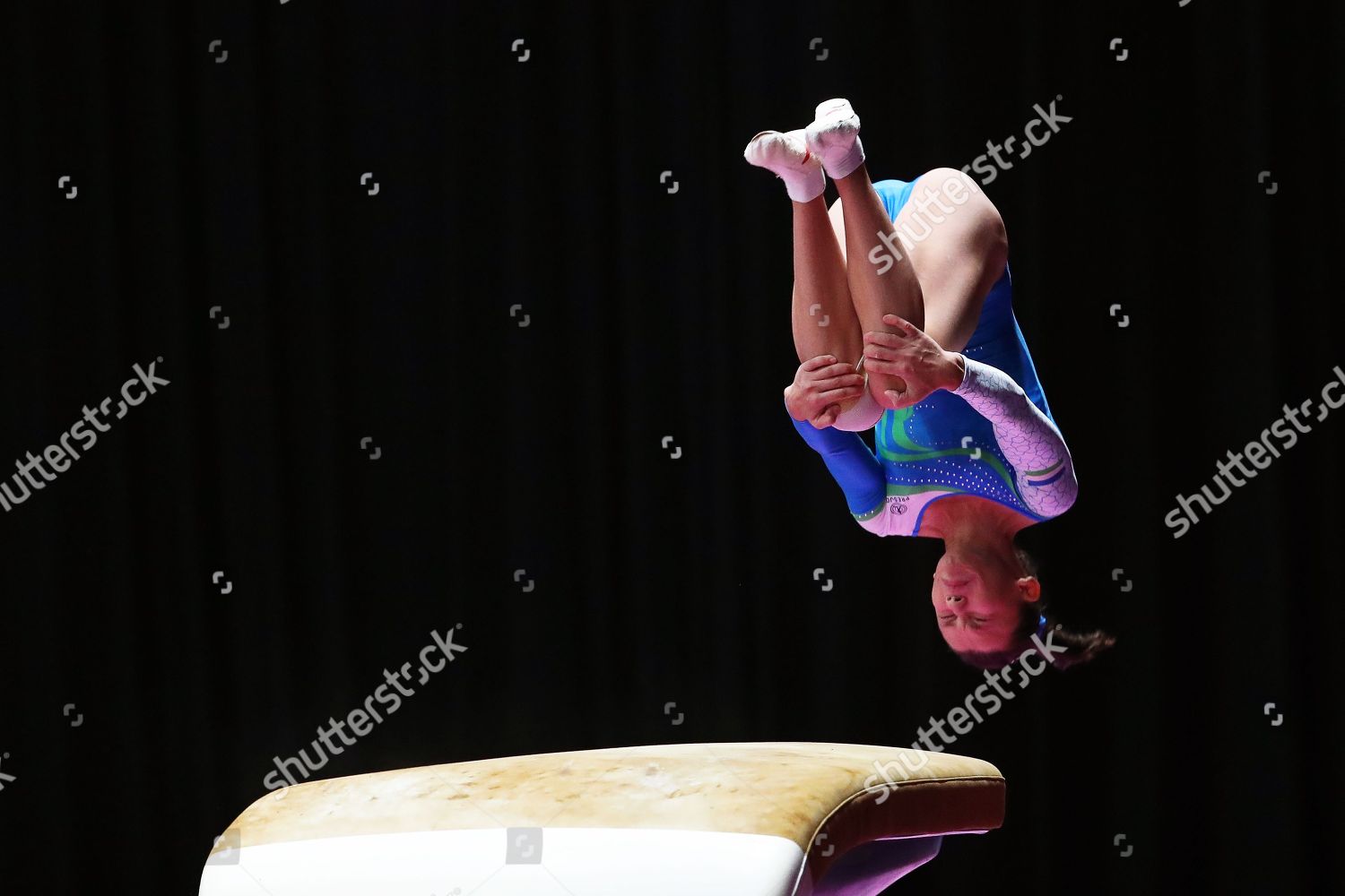 Sabina Turobova Uzbekistan Competes On Vault Editorial Stock Photo ...