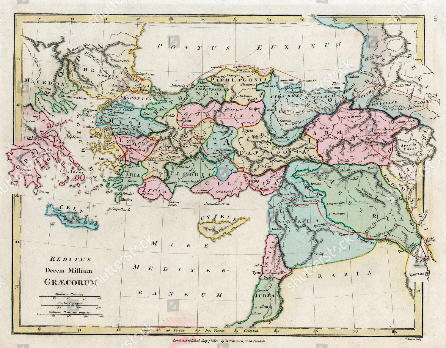 Map Showing Extent Byzantine Empire Predominantly Editorial Stock Photo ...