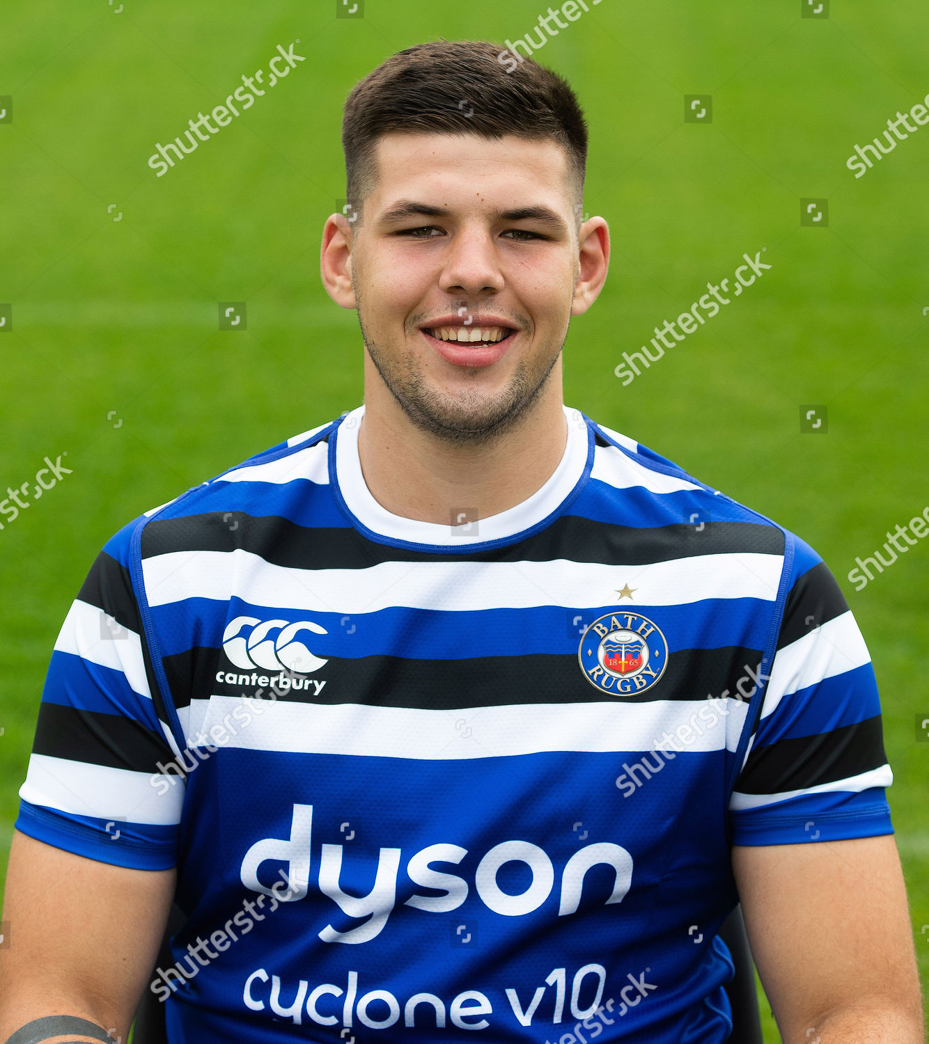 Rhys Davies Bath Rugby Poses Portrait Editorial Stock Photo Stock
