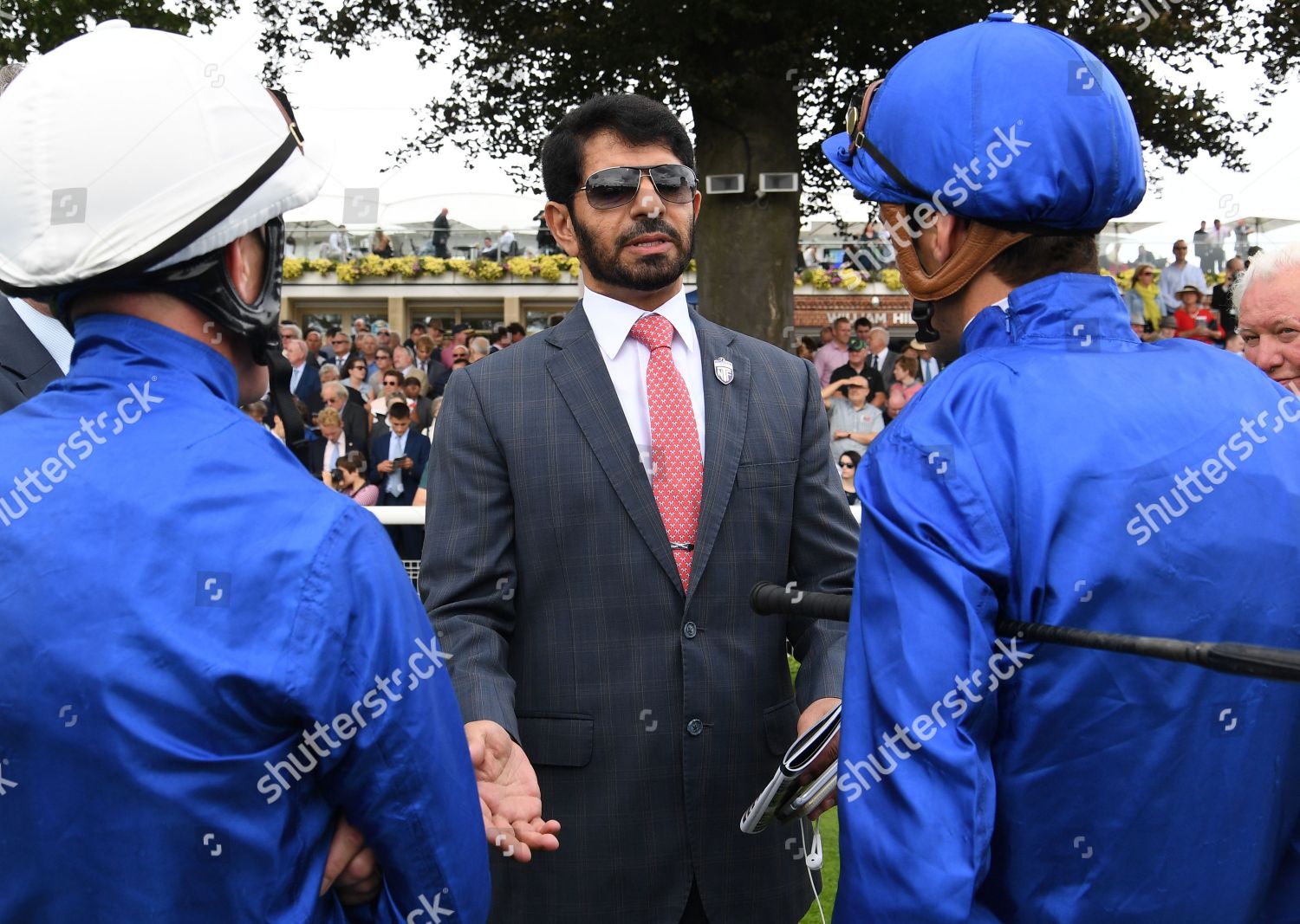 Trainer Saeed Bin Suroor Talks Jockeys Editorial Stock Photo Stock