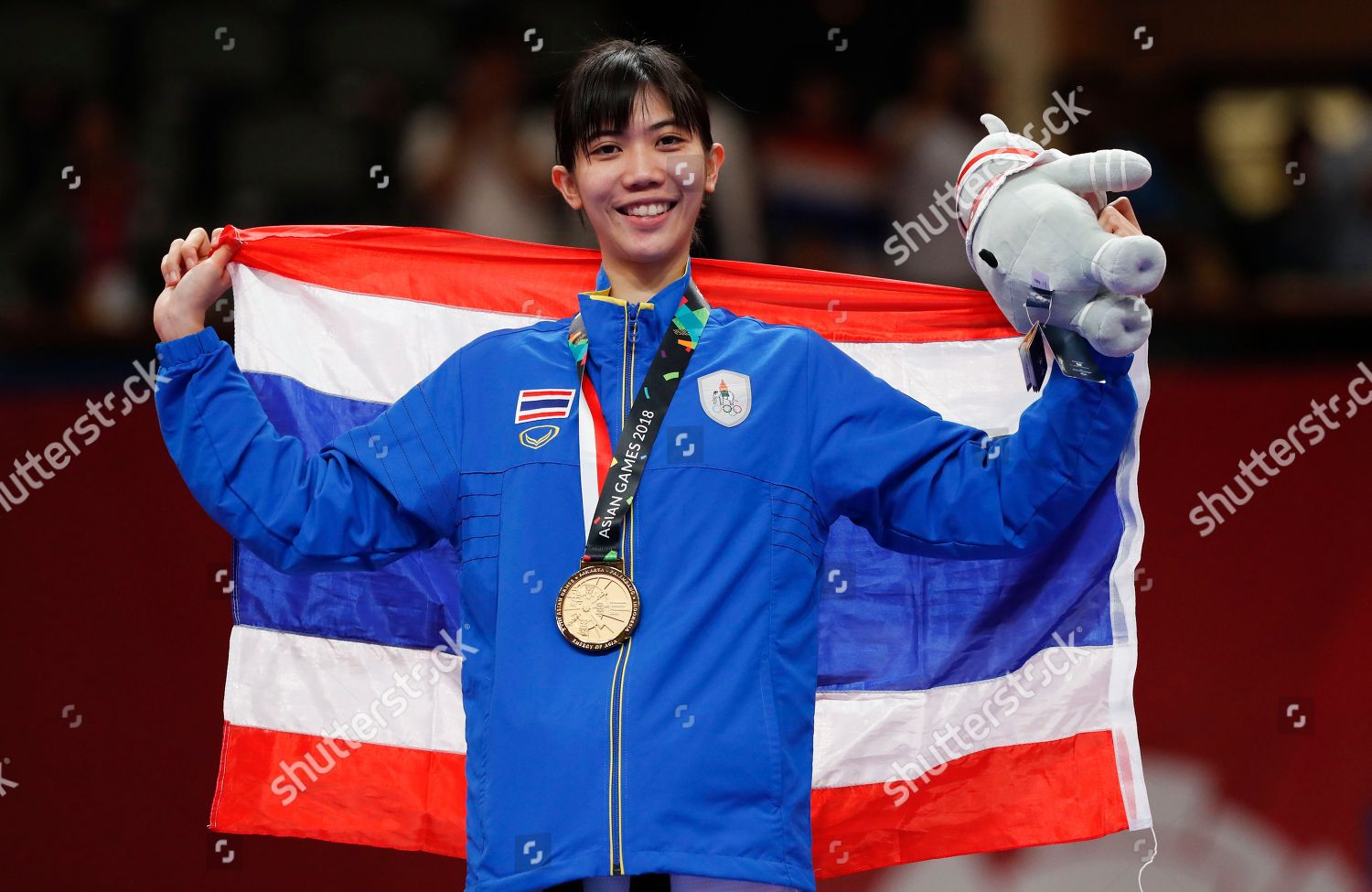 Gold Medallist Panipak Wongpattanakit Thailand Her Editorial Stock