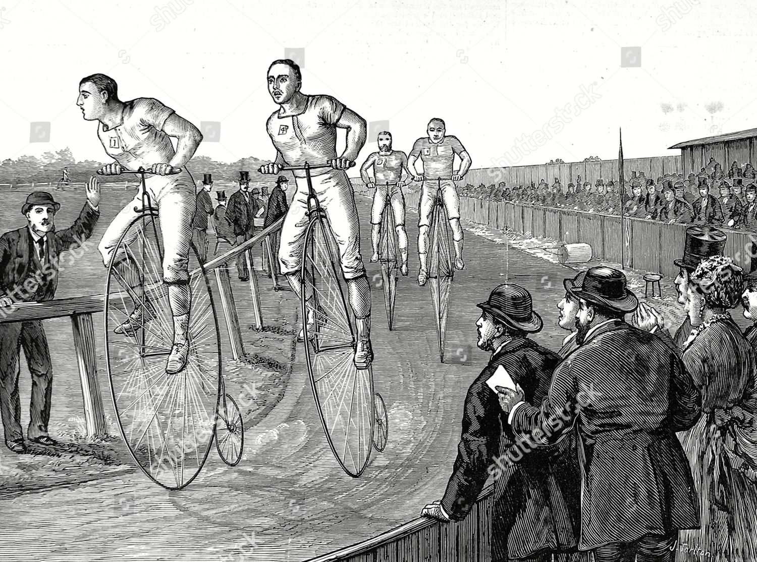 1875 penny farthing store bike