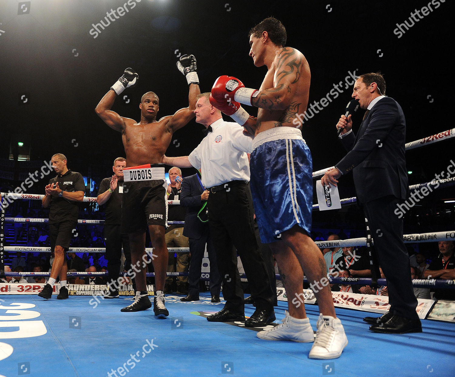 Boxnation Boxing Copperbox Arena 080717 Daniel Editorial Stock Photo